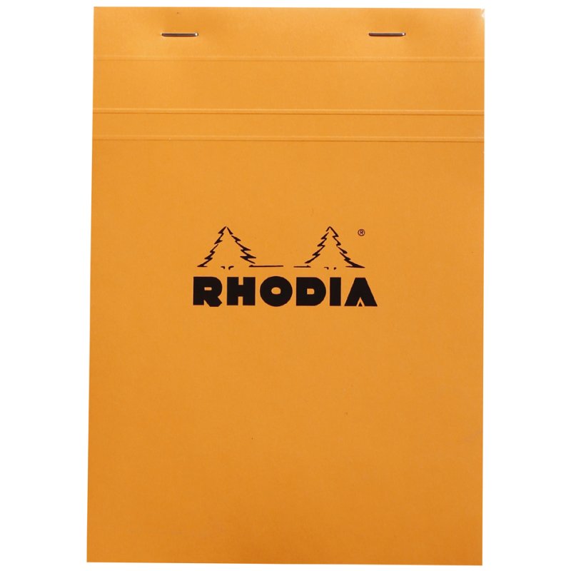 RHODIA notitieblok A5 geruit oranje