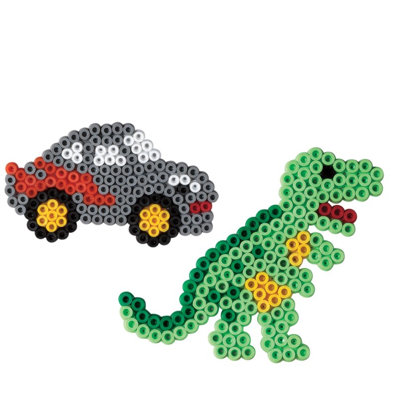 Hama Midi Fuse Beads 'Little World Car', Gift Packaging, 2,000 Pieces