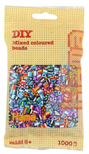 Hama Strijkkralen midi streepprint 90, 5,0 mm, 2-kleurig, 3000 stuks