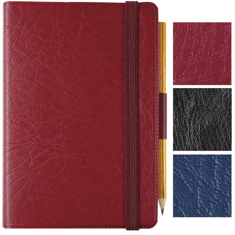 EXACOMPTA agenda de poche 2026 carreaux mise en page quotidienne élastique assortiment