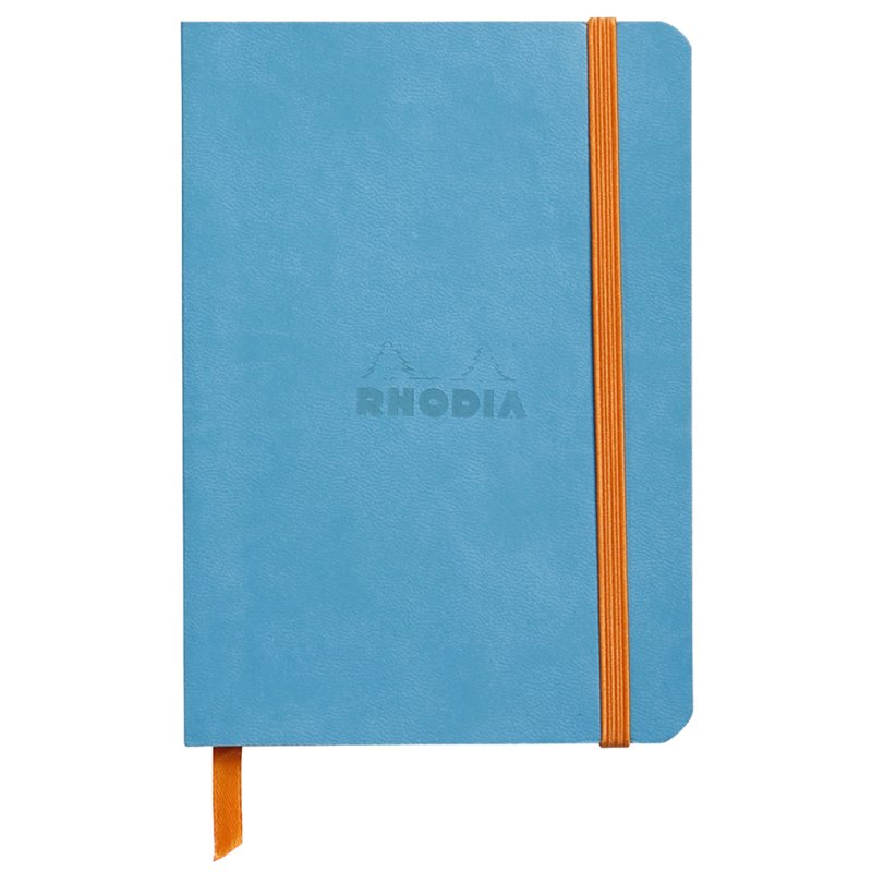 RHODIA carnet RHODIARAMA A5, ligné, rouge pavot, couverture souple