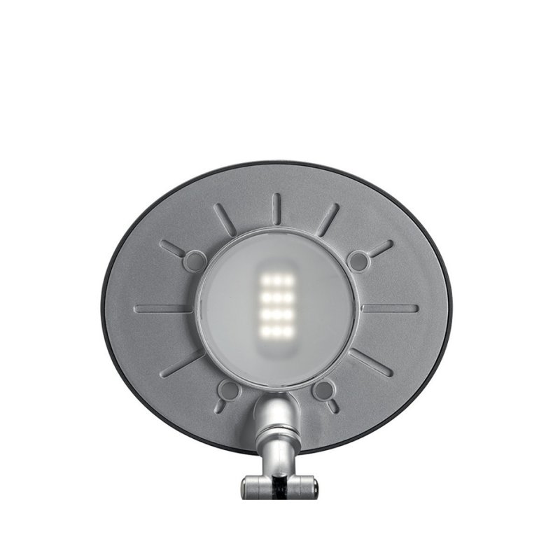 MAUL Lampe de bureau LED MAULspace, dimmable, argent/noir, 8W