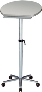 MAUL standlezenaarpult verstelbaar, melamine werkvlak, grijs, 72-118 cm