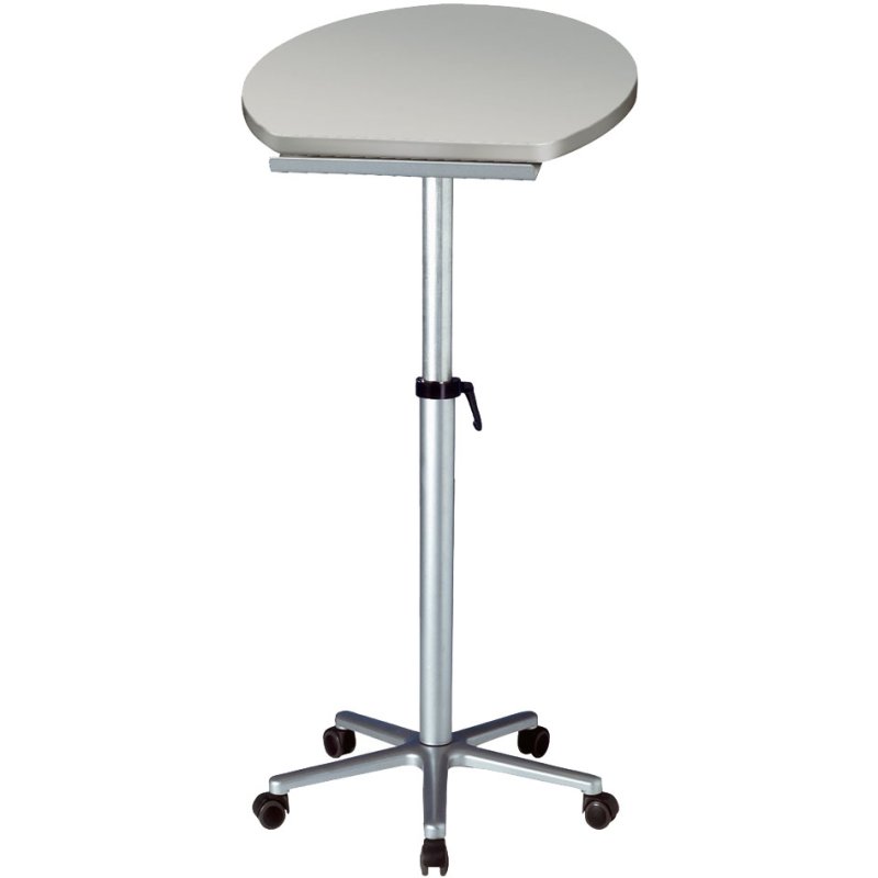 MAUL table de travail, hauteur réglable, blanc, 60×51 cm
