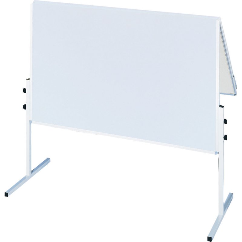 FRANKEN moderatietafel X-tra!Line, klapbaar, 1200×1500 mm, wit gelakt
