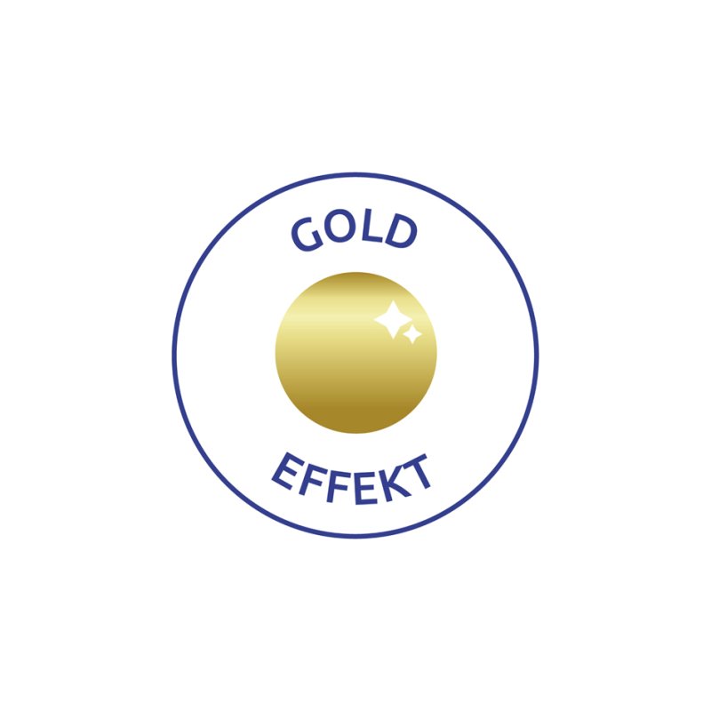 AVERY Zweckform zelfklevende versierstickers Gouden Engel, transparante folie goud, 2 vel