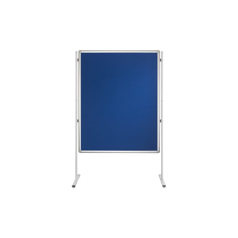 FRANKEN Kombit PRO tableau blanc/combo textile, 900×1200 mm, blanc/gris