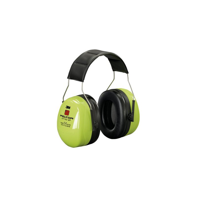 3M Peltor Optime III gehoorbescherming, groen, SNR 35 dB
