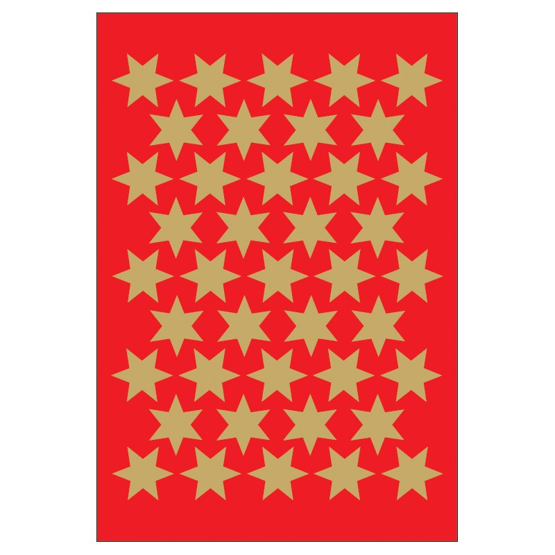 HERMA ster-stickers, goud, 33 mm, zelfklevend