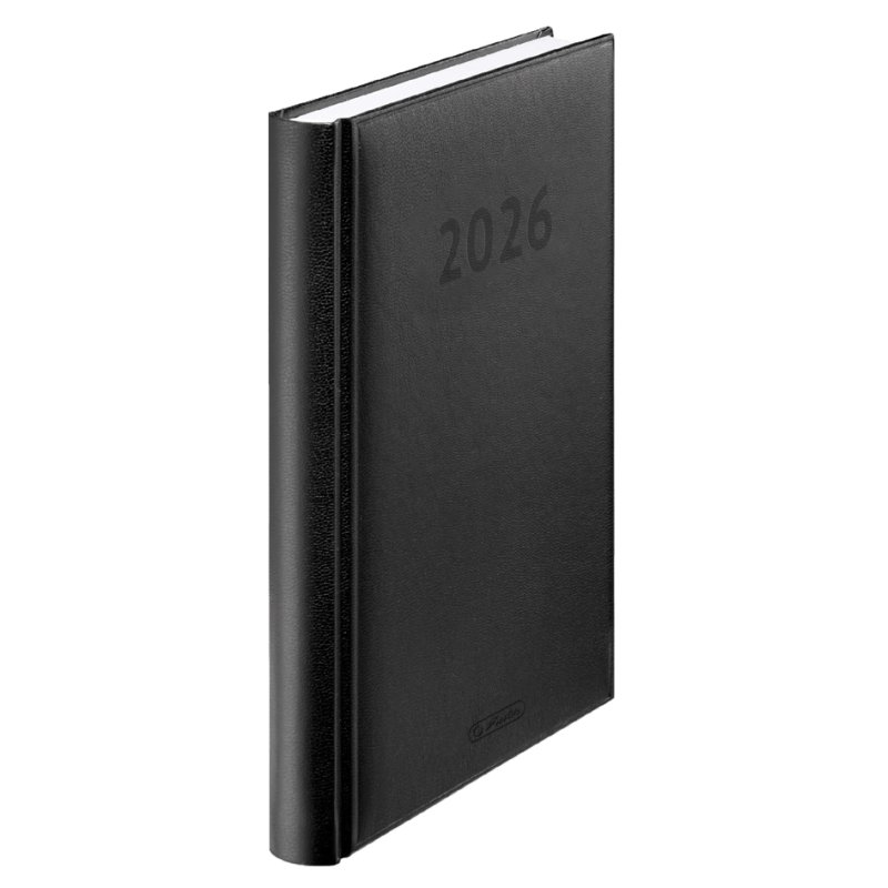herlitz Cheftimer agenda A5, 1 dag per pagina, hardcover, blauw