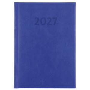 herlitz Cheftimer agenda A5, 1 dag per pagina, hardcover, blauw
