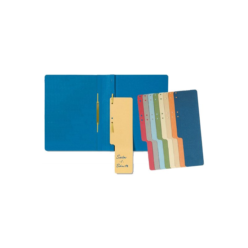 EXACOMPTA chemises de classement, carton, gris, 100 pièces