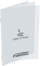 CONQUERANT CLASSIQUE schrift, 240×320 mm, gelinieerd, 48 pagina's