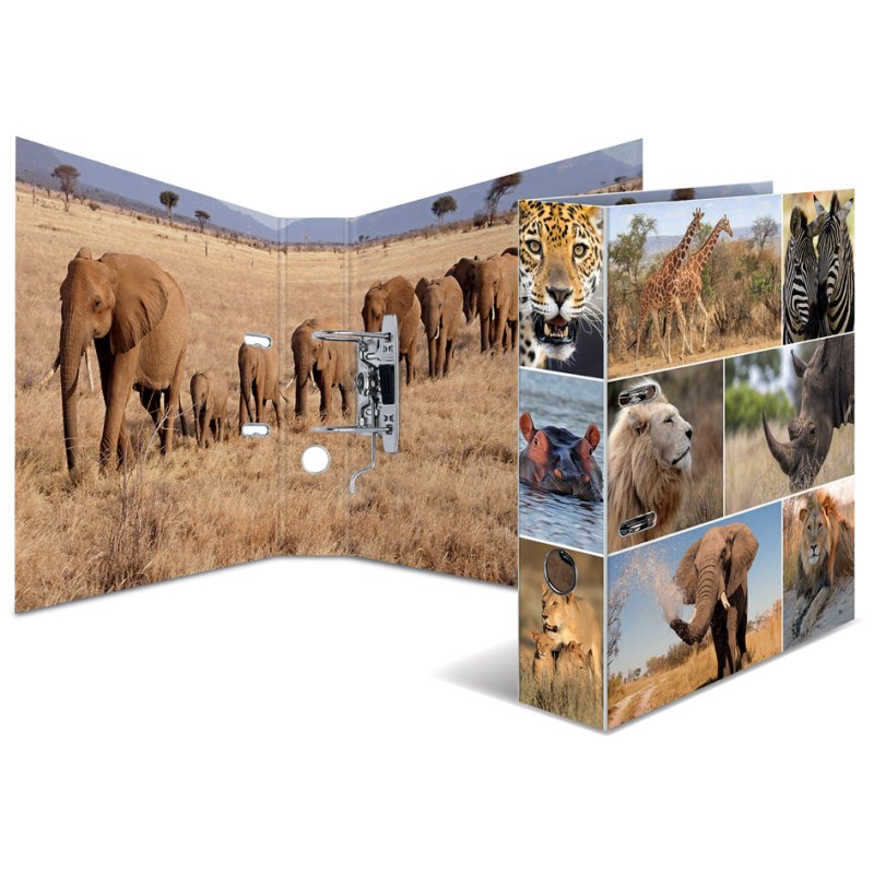 HERMA classeur motif chevaux, A4, 70 mm
