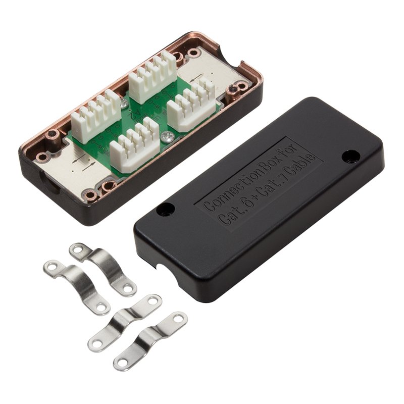 LogiLink LSA connection module Cat.7A, black