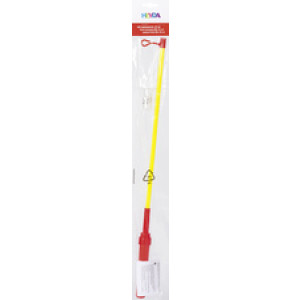 HEYDA elektrische lantaarnstok, LED, rood/blauw/geel, 30 cm