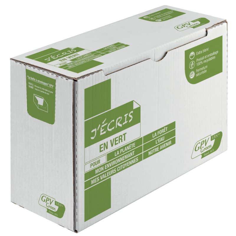 GPV enveloppes d'expédition ERA Pure, C4, blanc, 250 pièces
