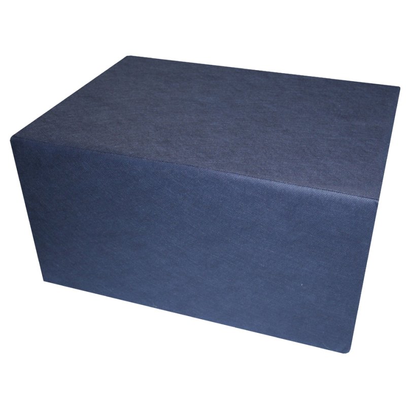 IWH cube en mousse, 550×400×300 mm, bleu, mousse PU