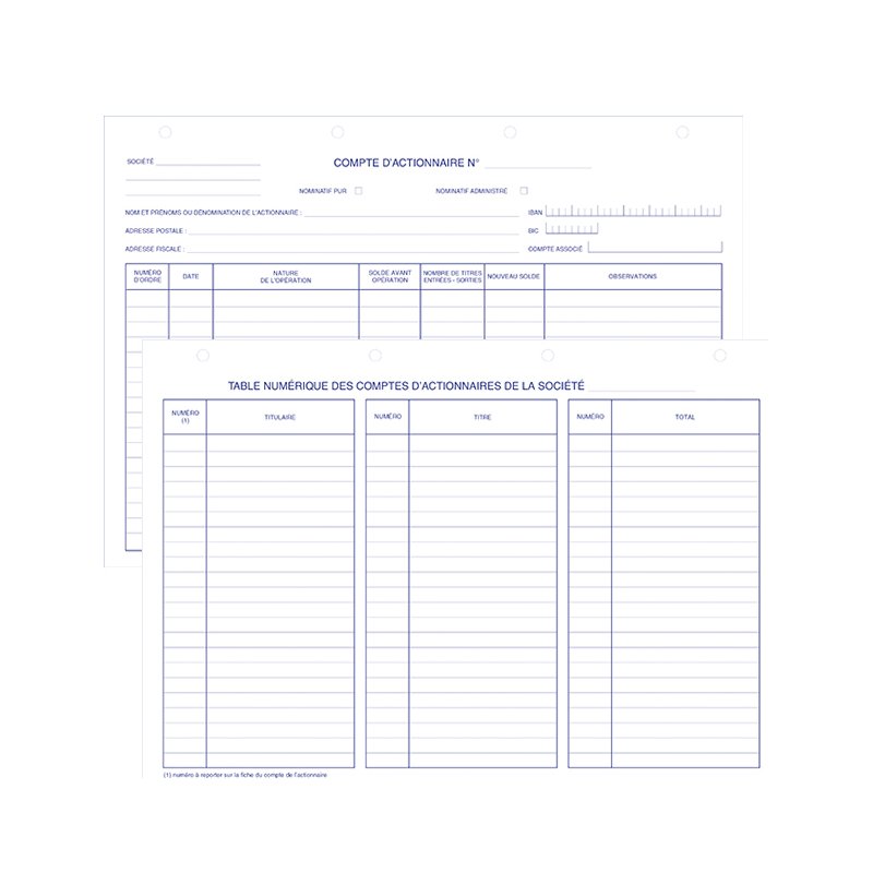 ELVE recharge pour relieuse D77, 297 × 210 mm, papier blanc