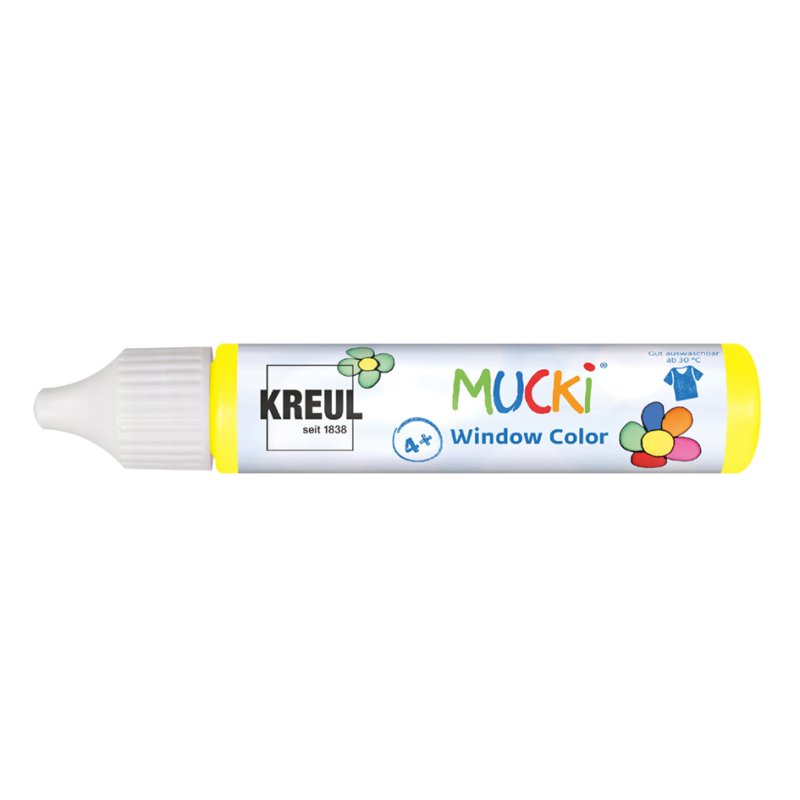 KREUL marqueur contour fenêtre, marron, 29 ml, à base d'eau