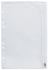 Oxford ritssluitzakje 305×170 mm, PVC glashelder, 10 stuks