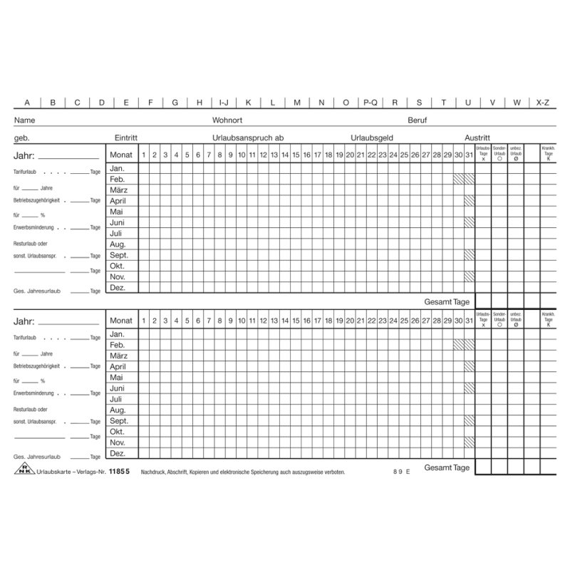 RNK Verlag holiday cards, DIN A5 landscape, white card 190 g/m², 100 pieces