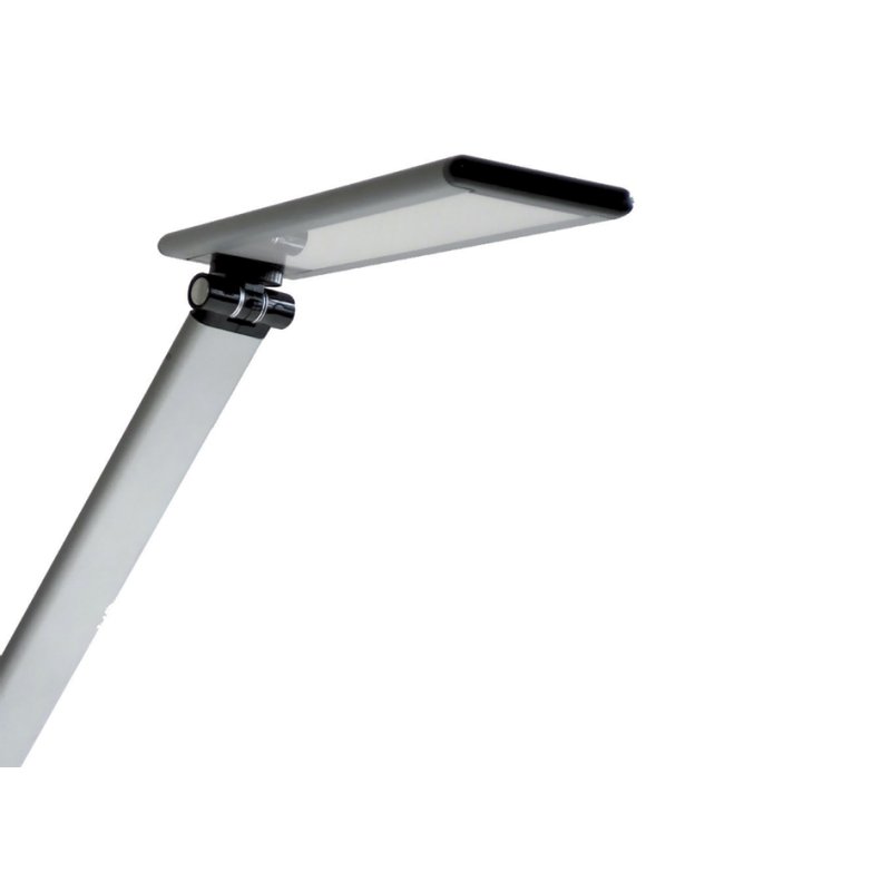 UNiLUX LED desk lamp TERRA, metal grey, 7.4W, 680 lumen