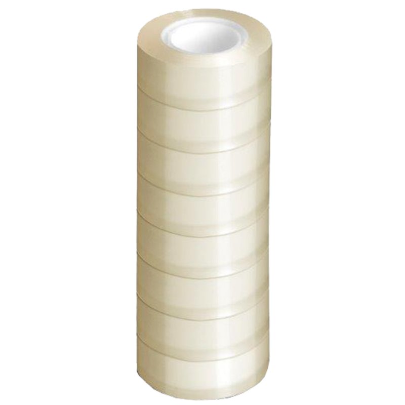 Wonday film adhésif transparent, 19 mm × 33 m, 8 pièces