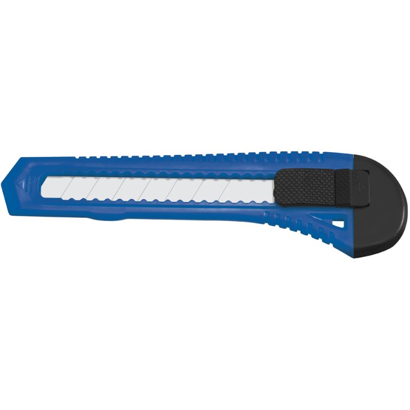 WESTCOTT cutter poignée plastique, lame 9 mm, orange/noir