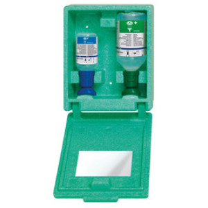 FIRST AID ONLY eerste-hulpstation voor ogen, wandbox, 200 ml + 500 ml