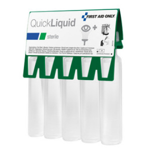 FIRST AID ONLY oogdouche Quick Liquid, eerste hulp, 20 ml ampullen, 5 stuks