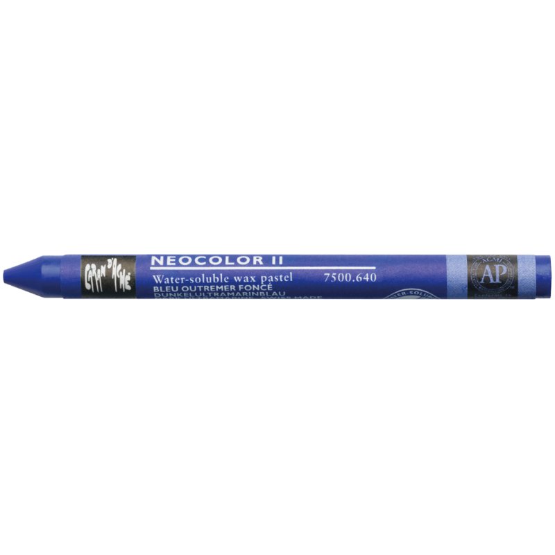 CARAN D'ACHE crayon aquarelle NEOCOLOR II, noir, 10 pièces