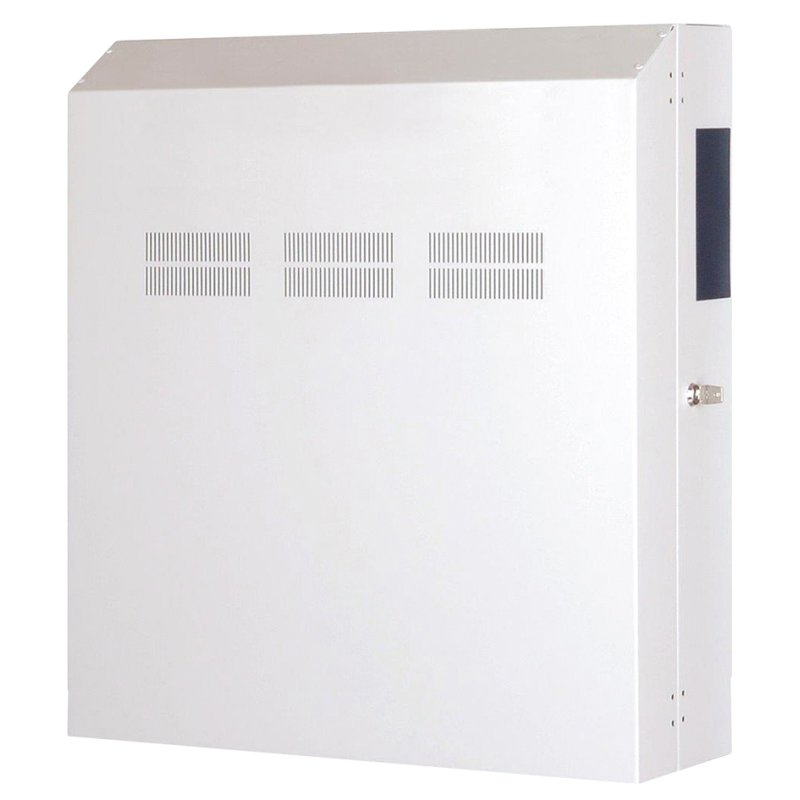 DIGITUS Armoire murale 19 pouces étroite, 6 U, gris clair RAL7035