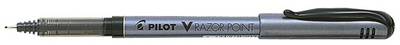 PILOT fineliner V Razor Point, blauw, 0,4 mm, met clip