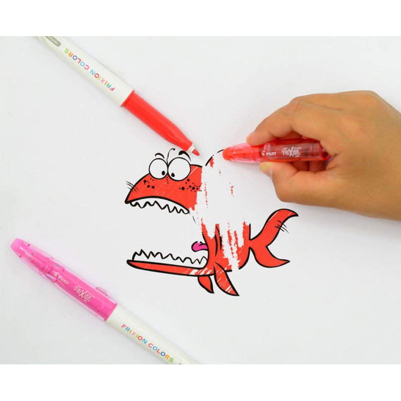 PILOT stylos effaçables FRIXION COLORS, 12 pièces, 0,63 mm