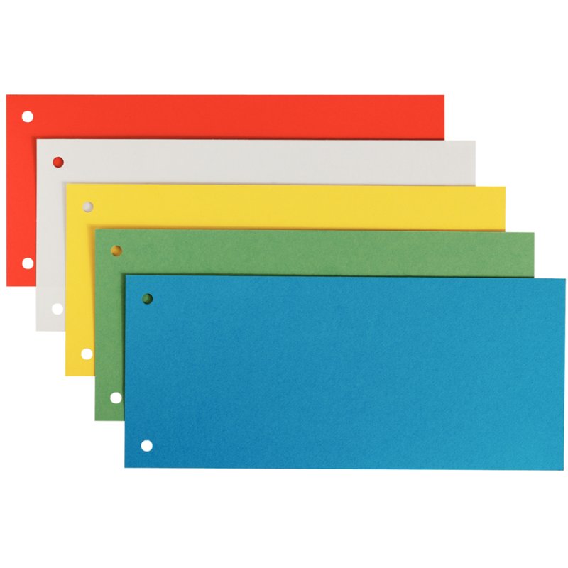 LEITZ intercalaires A4, assortis colorés, 25 pièces