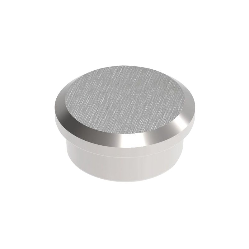MAUL aimant néodyme puissant, diamètre 30 mm, nickel, 21 kg force d'adhérence
