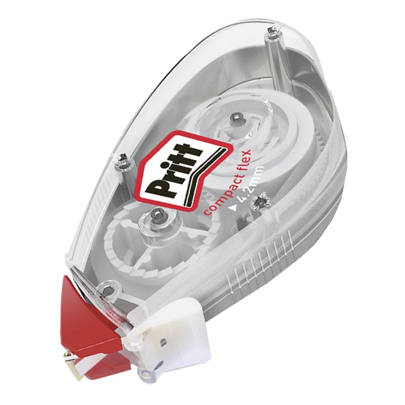 Pritt rouleau correcteur compact flex, 4,2 mm × 10 m, pointe flexible
