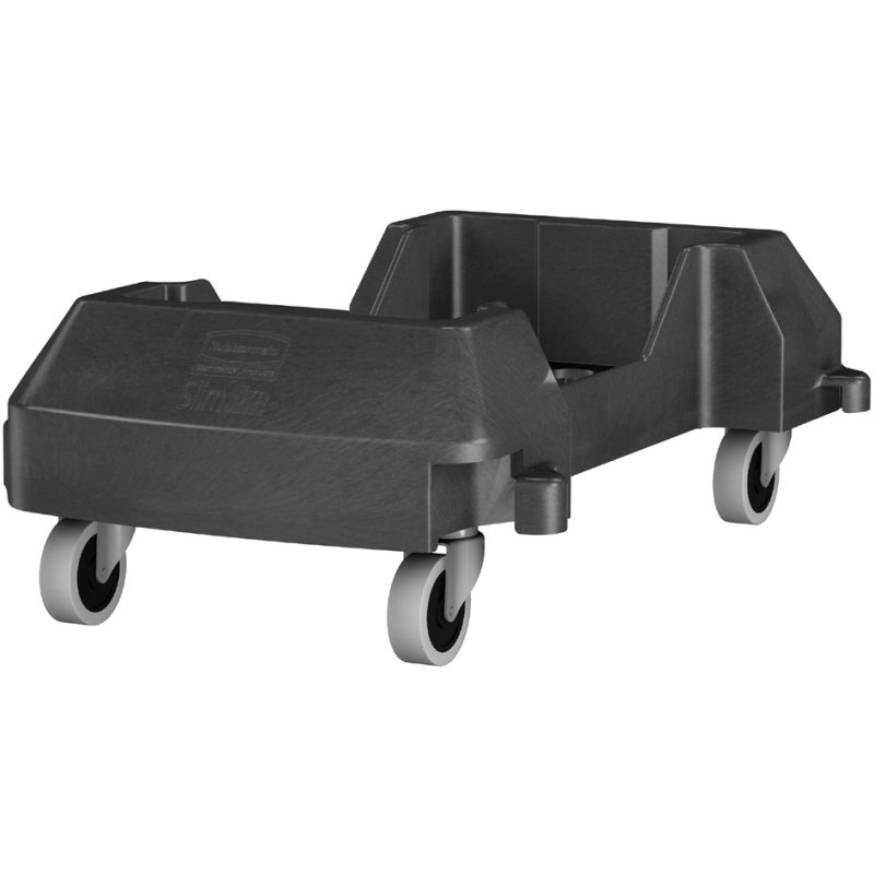 Rubbermaid poubelle Slim Jim, 87 litres, gris, rectangulaire