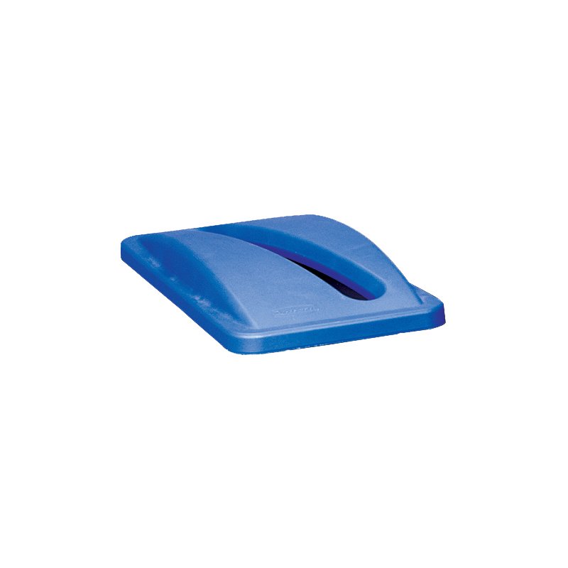 Rubbermaid afvalbak Slim Jim, zwart, 60 liter, rechthoekig