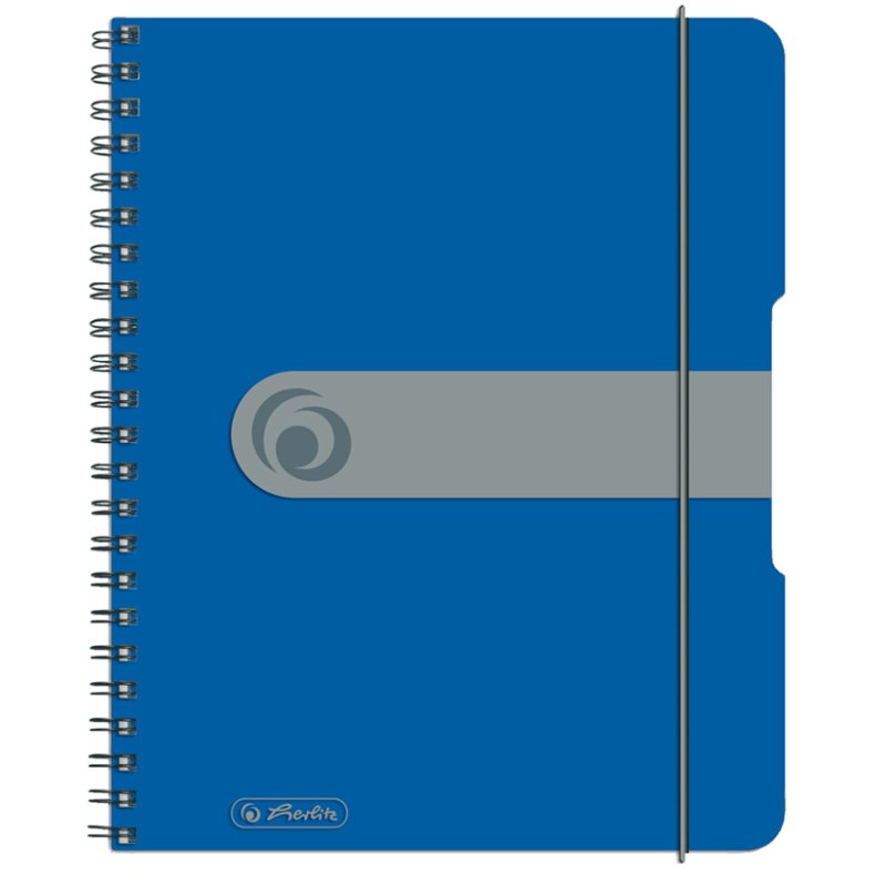 herlitz bloc de cours A5, quadrillé, 80 g/m², 80 feuilles