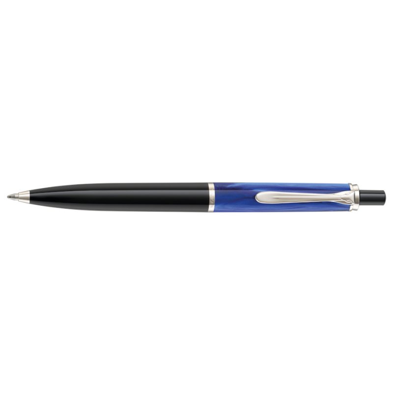 Pelikan stylo à bille K 205, rechargeable, bleu marbré, encre noire