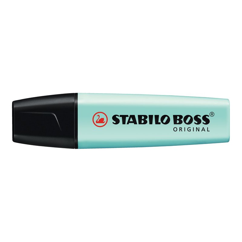 STABILO surligneur BOSS ORIGINAL Pastel, jaune pastel, rechargeable