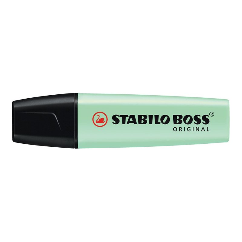 STABILO surligneur BOSS ORIGINAL Pastel, jaune pastel, rechargeable