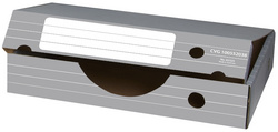 ELBA archiefbox A3, grijs/wit, 450×340×88 mm, 10 stuks