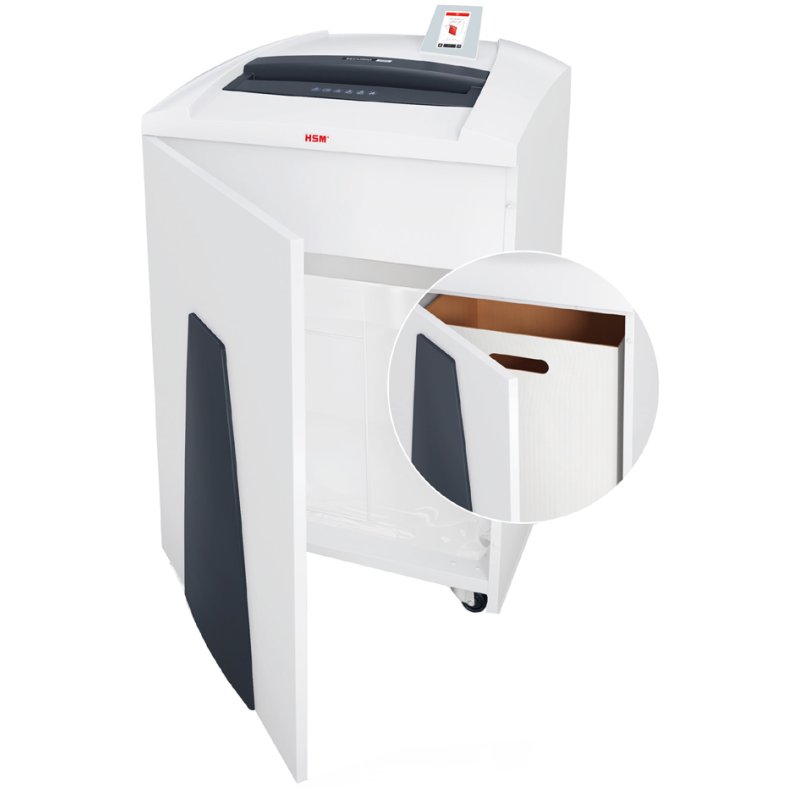 HSM papiervernietiger SECURIO P44i, P-4 beveiliging, 43-45 vel, 205 liter