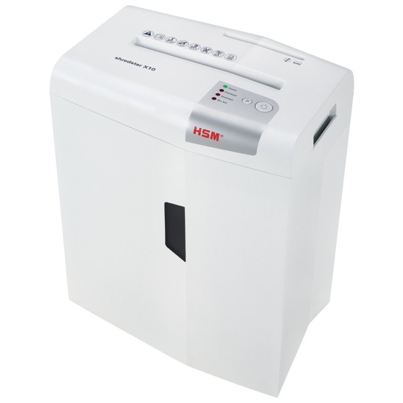 HSM papiervernietiger shredstar X10, snippers 4,5×30 mm, 10 vel, 20 L
