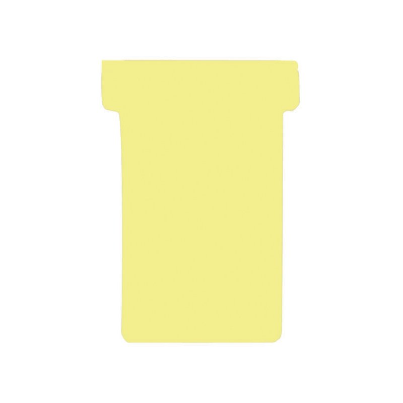 FRANKEN Fiches T taille 2, 48×84 mm, blanc, 100 pièces