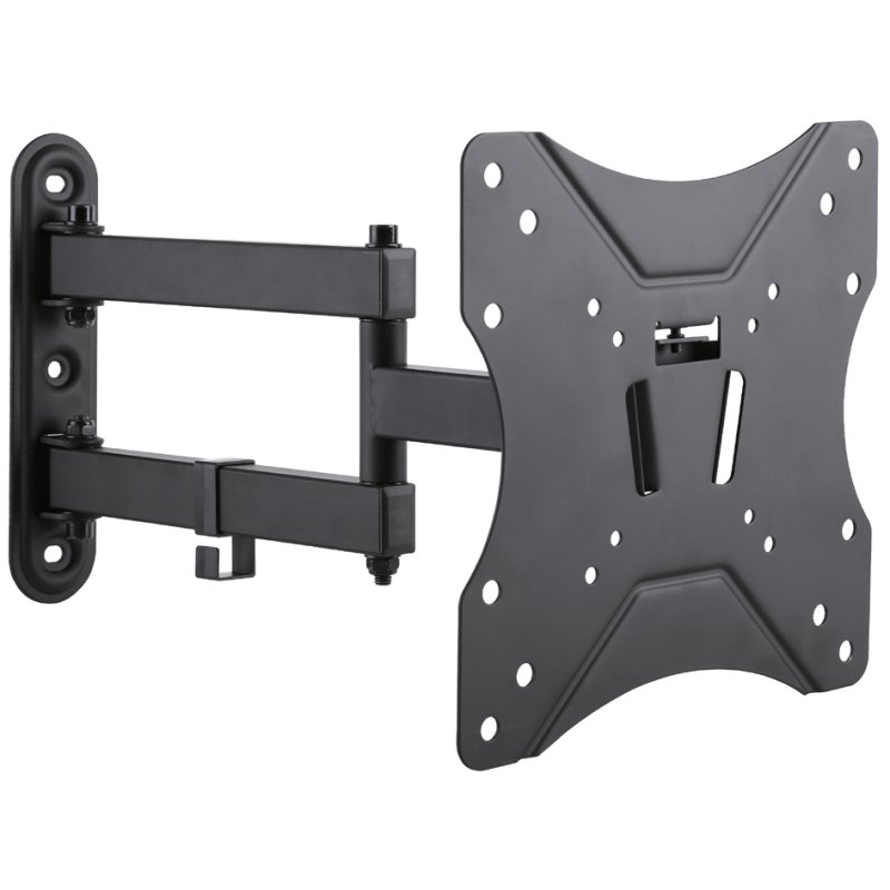 LogiLink TV Wall Mount Full Motion, black, 23–42 inch, max. 25 kg