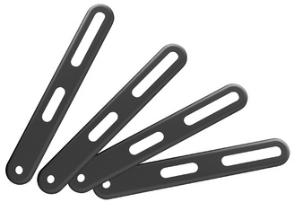 LogiLink VESA adapter 32-55 inch, 200×200 naar 400×400 mm, zwart staal, 30 kg